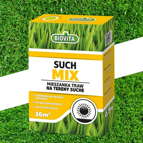 Mieszanka traw SUCHMIX 0,9 kg Biovita