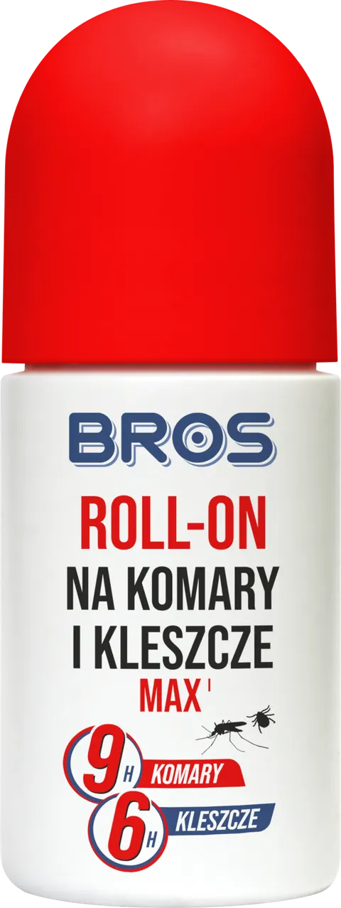 BROS ROLL-ON NA KOMARY I KLESZCZE MAX 50ML 25%DEET