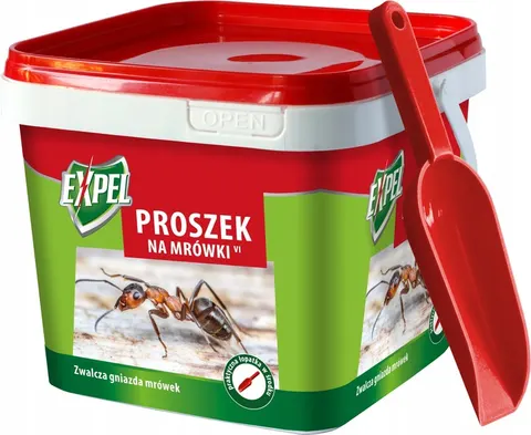 EXPEL Proszek na mrówki 700g skutecznie ogranicza mrówki i całe gniazda, do domu i ogrodu
