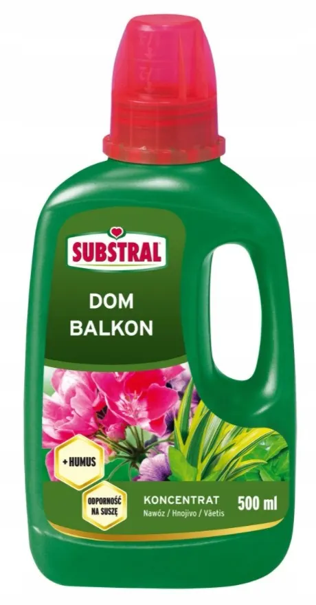Substral Nawóz płynny Dom i Balkon + Humus 500ml