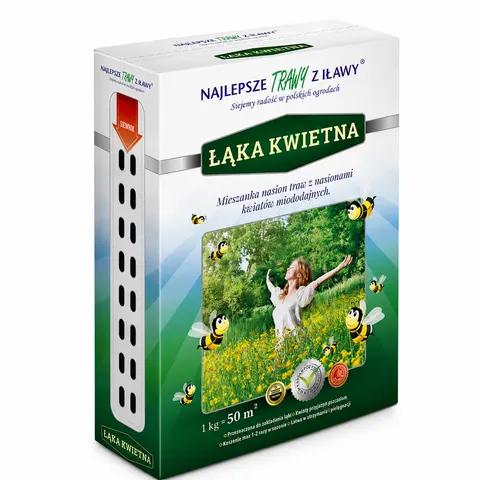 Mieszanka traw łąka kwietna 1 kg