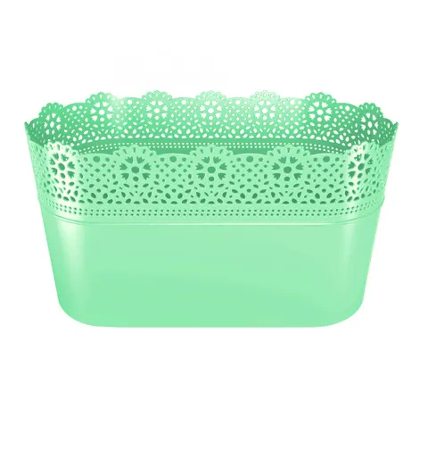 Doniczka Lace pistacja DLAC285-573U Prosperplast