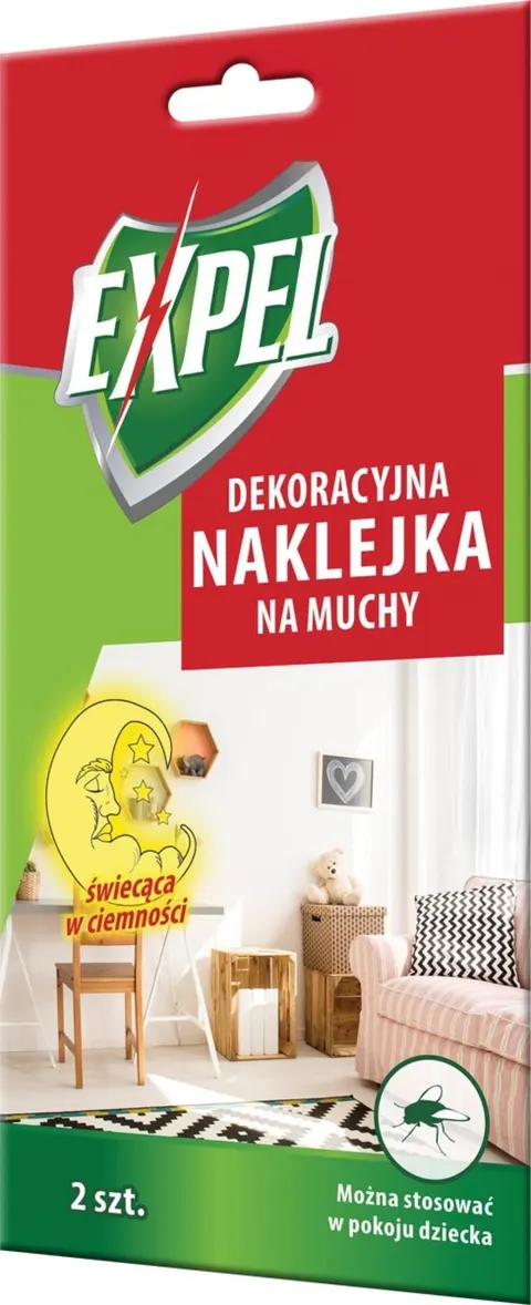 Expel Naklejka na muchy świecąca