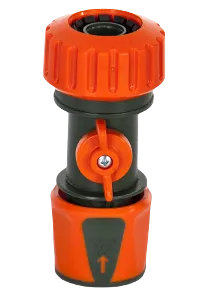 Ramp szybkozłączka na wąż z zaworem 3/4 R1148