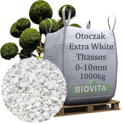 BIG BAG Otoczak Extra White Biovita 0-10 mm 1000kg TONA