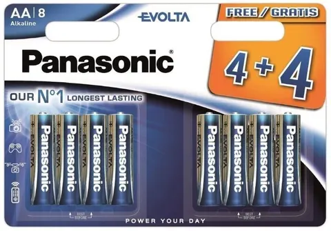 Bateria Panasonic LR6/4+4 AA
