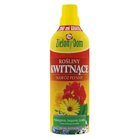 Płynny nawóz do roślin kwitnących 750ml Zielony Dom