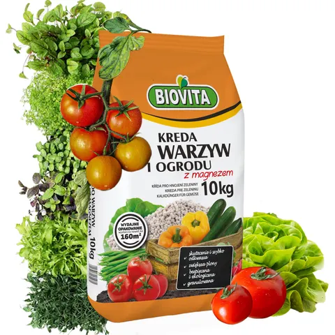 Kreda do warzyw i ogrodu z magnezem 10 kg Biovita