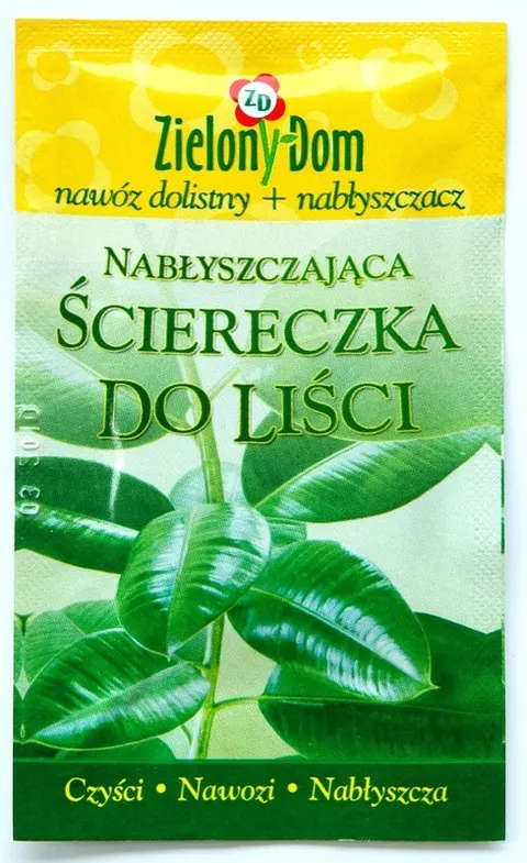 Ściereczka nawozowo-nabłyszczająca Zielony Dom