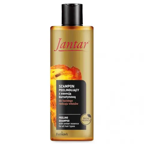 JANTAR Szampon do każdego rodzaju włosów PEELINGUJĄCY, 300 ml