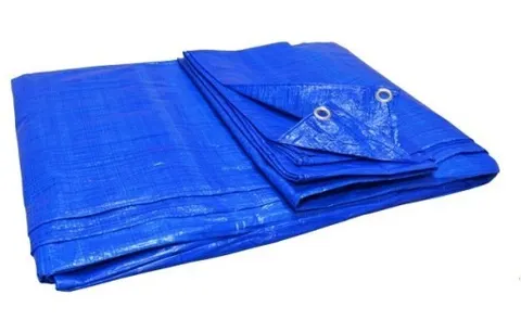 Plandeka niebieska 6x12m