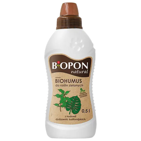 Nawóz Biohumus do Roślin Zielonych 0,5l BOPON NATURAL