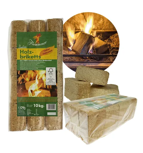 Brykiet kominkowy drzewny 10kg