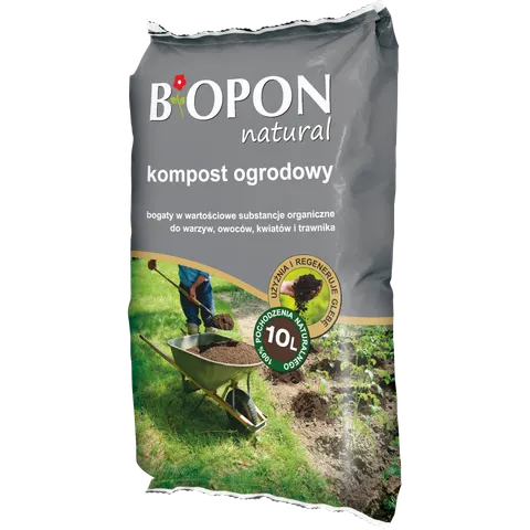 Kompost ogrodowy 10L BIOPON NATURAL