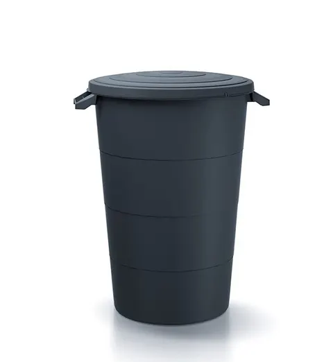 Kosz Smooth 80 L antracyt PROSPERPLAST
