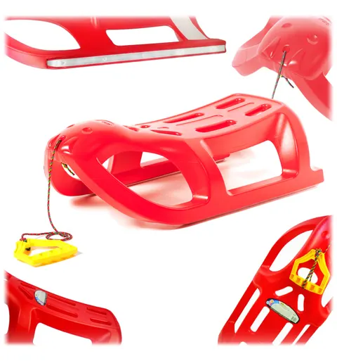 Prosperplast - ISBLION-1788C - sanki SEA LION czerwone