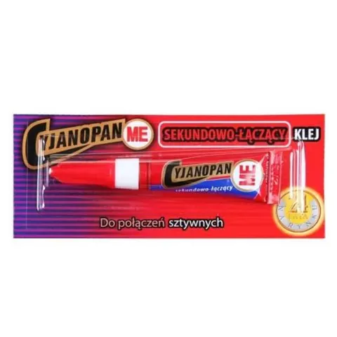 Cyjanopan ME klej błyskawiczny sztywny 2 g