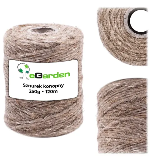 Sznurek konopny 250g/120m eGarden