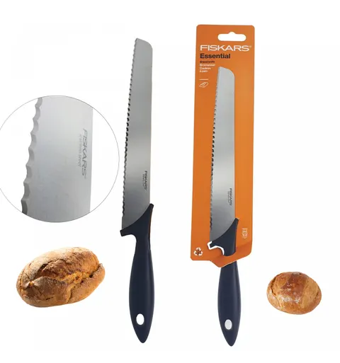 FISKARS Nóż do chleba Essential