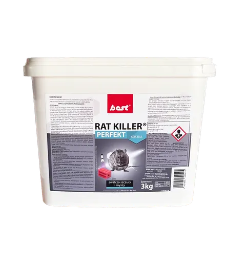 Kostka na myszy i szczury Rat Killer Perfekt 3kg BEST