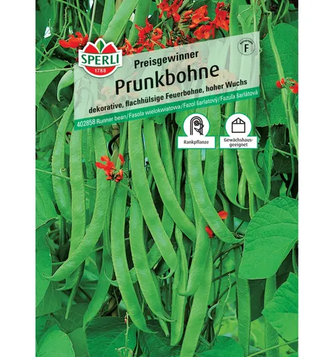 Fasola wielokwiatowa 'Preisgewinner' Nasiona PREMIUM Sperli