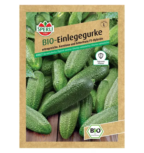 BIO ogórek siewny 'Diamant' Nasiona PREMIUM Sperli