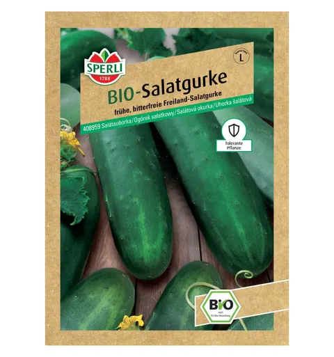 BIO ogórek sałatkowy 'Sonja' Nasiona PREMIUM Sperli