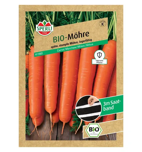 BIO marchew 'Miami' Nasiona PREMIUM Sperli