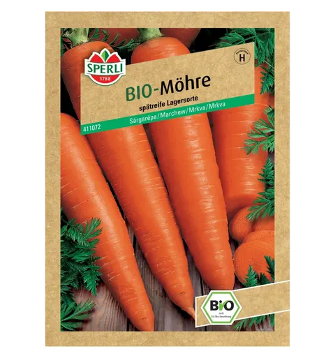 BIO marchew 'Rote Riesen 2' Nasiona PREMIUM Sperli