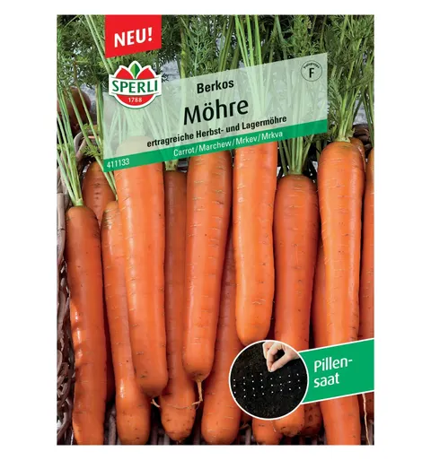Marchew 'Berkos, F1' Nasiona PREMIUM Sperli