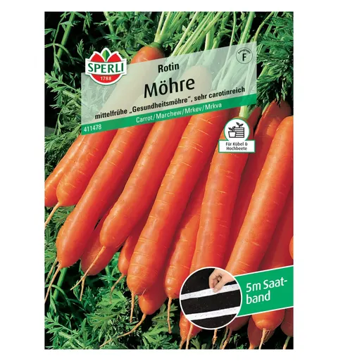 Marchew 'Rotin' Nasiona PREMIUM Sperli