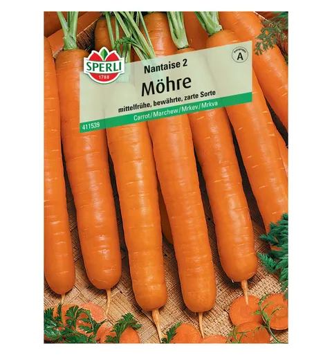 Marchew 'Nantaise 2' Nasiona PREMIUM Sperli