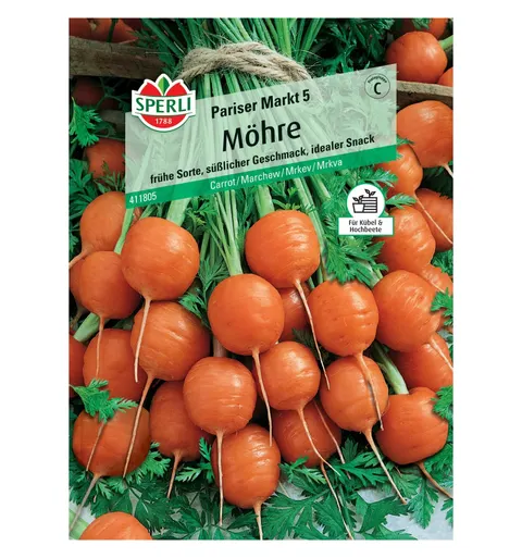 Marchew 'Pariser Markt 5' Nasiona PREMIUM Sperli