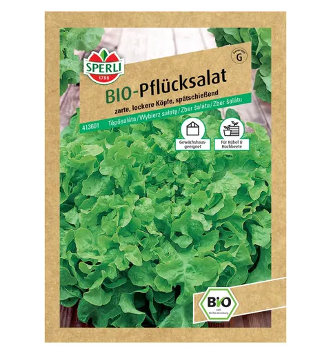 BIO wybierz sałatę 'Salad Bowl' Nasiona PREMIUM Sperli