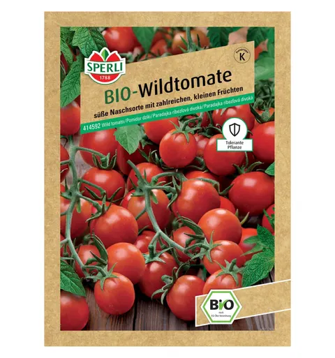 BIO pomidor dziki 'Rote Murmel' Nasiona PREMIUM Sperli