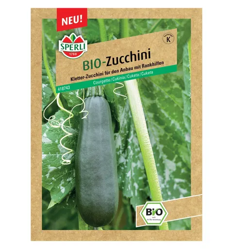 BIO cukinia 'Ola Escaladora' Nasiona PREMIUM Sperli
