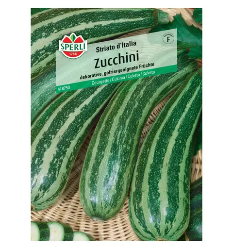 Cukinia 'Striato d’Italia' Nasiona PREMIUM Sperli