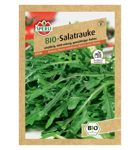 BIO rukola sałatkowa '' Nasiona PREMIUM Sperli