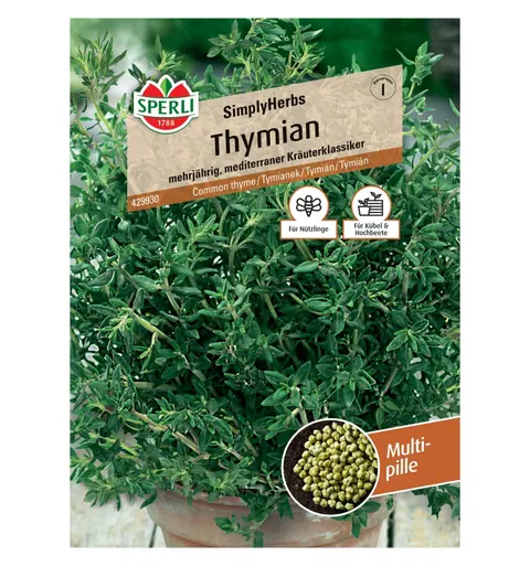 Tymianek 'SimplyHerbs' Nasiona PREMIUM Sperli