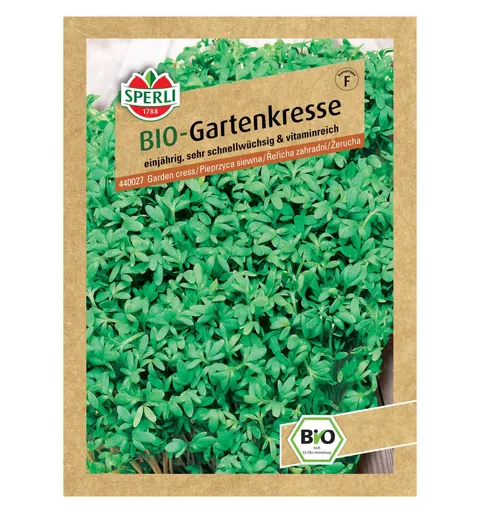 BIO pieprzyca siewna 'Einfache Grüne' Nasiona PREMIUM Sperli