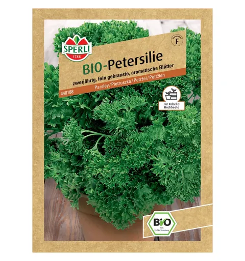 BIO pietruszka 'Grüne Perle' Nasiona PREMIUM Sperli