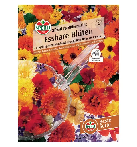 Kwiaty jadalne 'SPERLI's Blütensalat' Nasiona PREMIUM Sperli