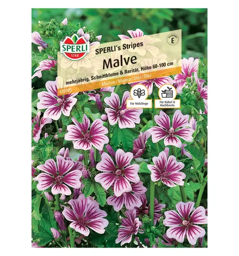 Malwa 'SPERLI's Stripes' Nasiona PREMIUM Sperli