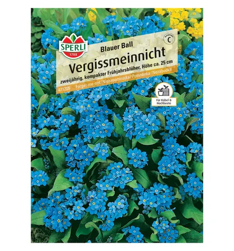Niezapominajka 'Blauer Ball' Nasiona PREMIUM Sperli