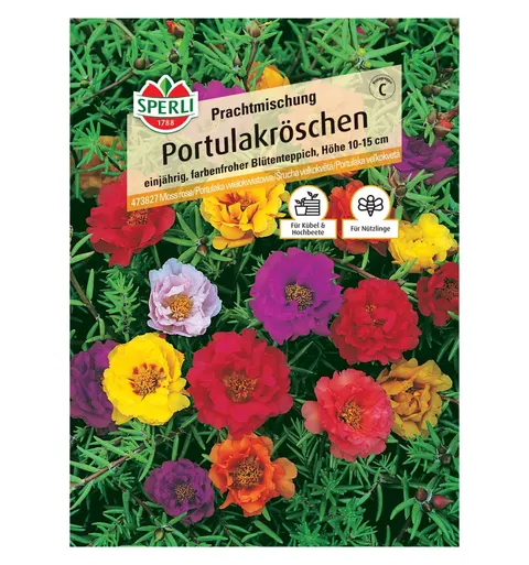 Portulaka wielokwiatowa 'Prachtmischung' Nasiona PREMIUM Sperli