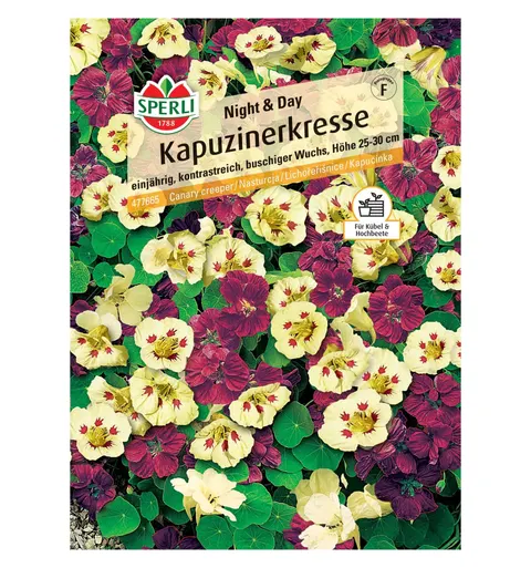 Nasturcja 'Night & Day' Nasiona PREMIUM Sperli