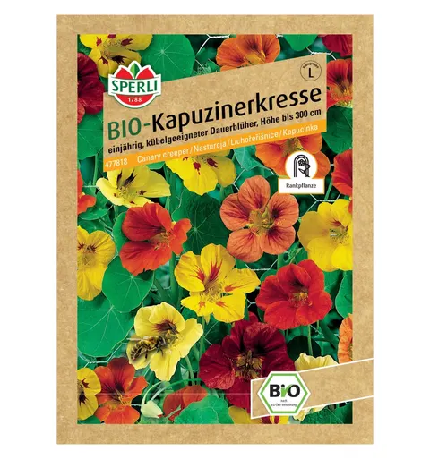 BIO nasturcja '' Nasiona PREMIUM Sperli