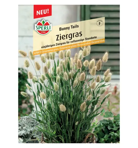 Trawa ozdobna 'Bunny Tails' Nasiona PREMIUM Sperli