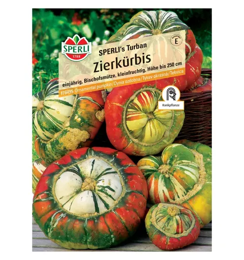 Dynia ozdobna 'SPERLI's Turban' Nasiona PREMIUM Sperli