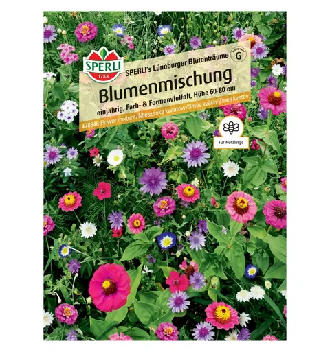 Mieszanka kwiatów 'SPERLI's Lüneburger Blütenträume' Nasiona PREMIUM Sperli